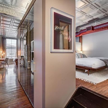Good Vibes Loft - Dt Cle Walk To All The Stadiums Cleveland Dış mekan fotoğraf